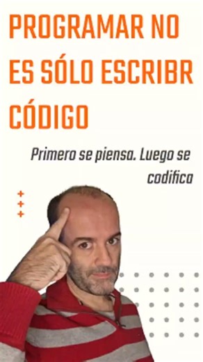 😮 Programar no es sólo escribir código... #java #programacionjava #aprenderaprogramar #aprendejava