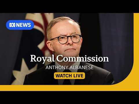 IN FULL: Prime Minister responds to interim report from antisemitism royal commission | ABC NEWS