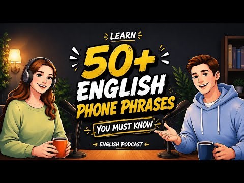 "How To Talk On The Phone In English | 50 + Phrases You Must Know | English Conversation Practice"
