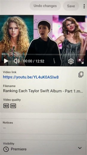 Ranking Each Taylor Swift Album - Part 1 (Debut to Speak Now) out in 10 Minutes! #taylorswift