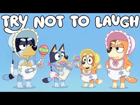 BLUEY - TRY NOT TO LAUGH 😂 [YTP] GOOF DIAPER CHAOS