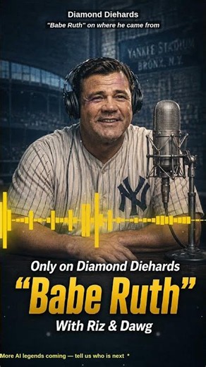 "Babe Ruth" on St. Mary's, No Advantages, and 714 Home Runs | Diamond Diehards #BabeRuth #Yankees