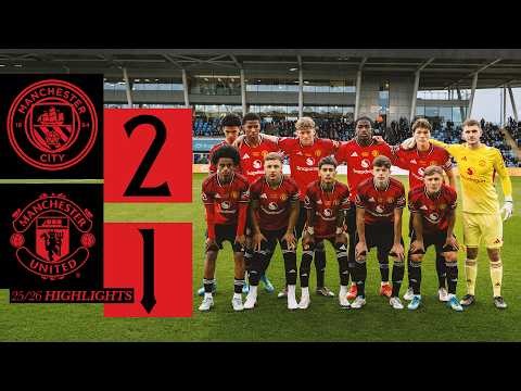 A Narrow Defeat | Man City v Man Utd | FA Youth Cup Final | Highlights
