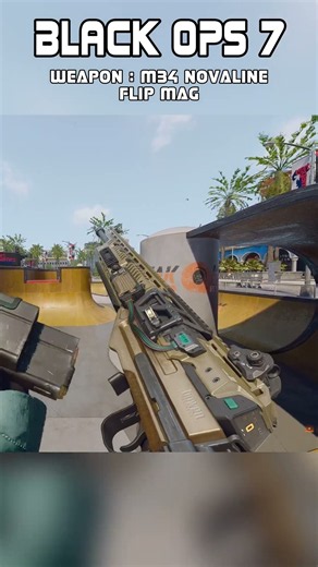BLACK OPS 7 M34 Novaline VS BLACK OPS COLD WAR DMR-14 Flip mag Reload #callofduty #gaming #blackops