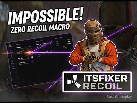 Best Rust No Recoil Macro on Market Autodetected Gun Easy to use Safe to use Discord itsfixer