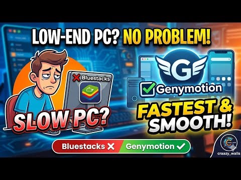 Run Android Apps on 2GB RAM! Genymotion Installation for Low-End Windows PC