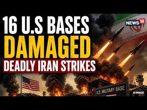 BREAKING | Report Claims 16 American Military Bases Hit In Iranian Strikes Across Middle East
