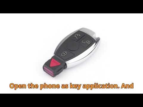 🔑 Add Mercedes FBS4 Full Keyless Key SAME DAY 🚀 Phone as Key Method