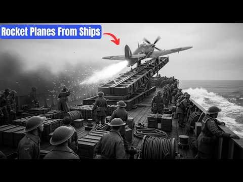 The Suicidal British Cargo Ships That Fired Planes From a Rocket Ramp to Kill Bombers