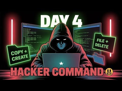 Day 4 Challenge 💀 | Kali Linux Me Next Level Command #KaliLinux #EthicalHacking
