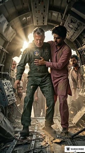 Plane Crash Changed a Poor Boy’s Life Forever ✈️🌟#d#creativebuild #cinematicvisuals #emotionalstory