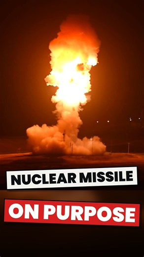 America Launched a Nuclear Missile. On Purpose.