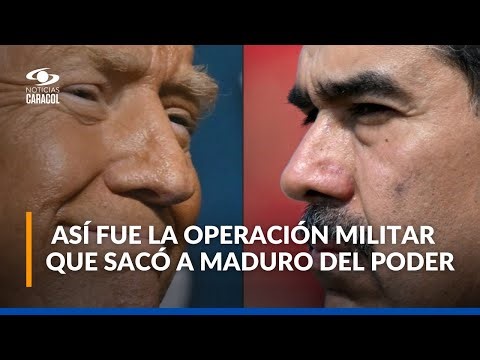 Así fue la operación de Estados Unidos que llevó a la captura de Nicolás Maduro en Venezuela