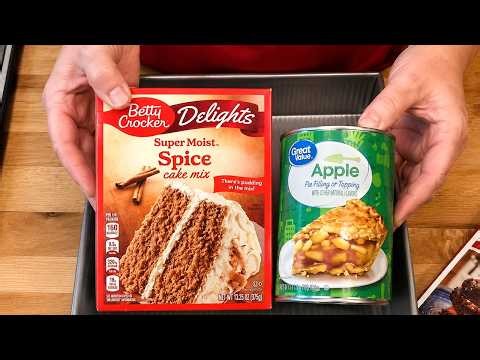 3 Ingredient Apple Cake—So Easy and It Tastes Like Apple Pie!
