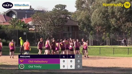Watch replays: VAFA, Round 12