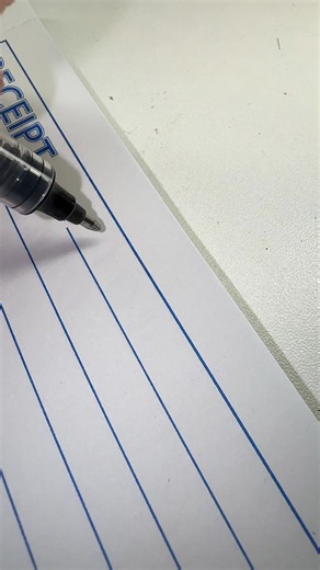 This is the first 1.0 tip #pens #handwriting #lefthanded #stationary #writing