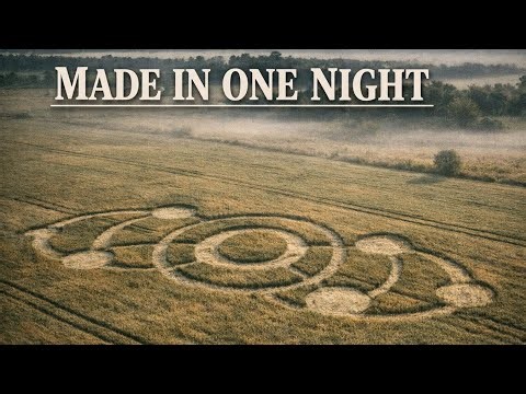 Crop Circles Appear Overnight — No One Sees Who Makes Them