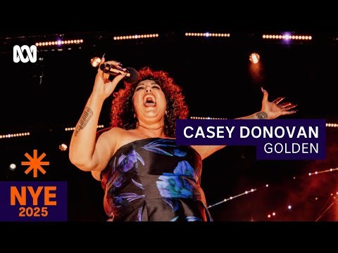 Casey Donovan covers Golden from KPop Demon Hunters | Sydney New Year's Eve 2025 | ABC iview