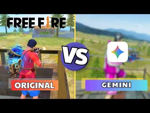 Can Google Gemini AI Create a Free Fire Game? 😱 | AI Game Development Test #gemini #freefire