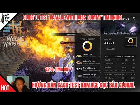 Where Winds Meet | Guide on Testing Damage at Stakes in the Global Version | Test Damage with Bos...