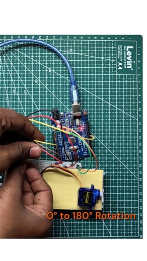 Control Servo Motor with Arduino | Easy ECE Project