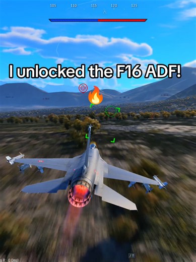finally after a long time I got it I have to say it's very cool to use it's also very strong with the FOX3 AIM120 and also has good maneuverability The Italian F16 ADF! #f16 #warthundergameplay #warthunder #warthundervideo #warthunderplanes