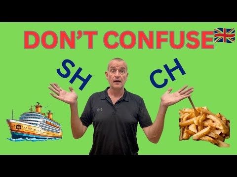 SH vs CH Pronunciation in English | Learn to Pronounce These Sounds Clearly