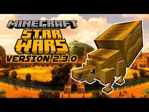 *NEW* Star Wars Expansion: Shaak Update - Minecraft 1.20.1 (Mod Showcase) Version 2.3.0