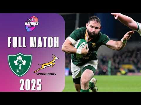 Ireland vs South Africa Full Match – Autumn Nations Series 2025 | Full Match Highlights