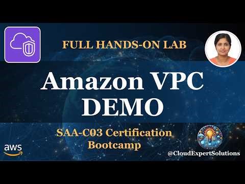 Amazon VPC Hands-On Lab | Build VPC, NAT Gateway, Routing & Load Balancer | SAA-C03 Module 8.4