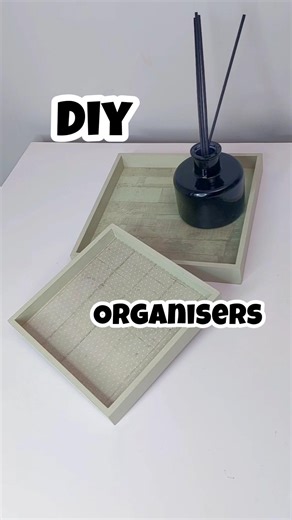 Market Wale organisera Ghar Pe Banae #diy #craft #tray #organizer