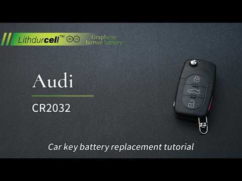 Learn how to replace the battery in your Audi key fob #audi #carkey #battery #replacement