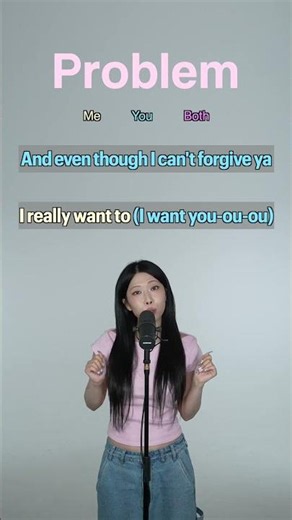 Ariana Grande - ProblemㅣSinging Duet Challenge 🎤 | Sing with me