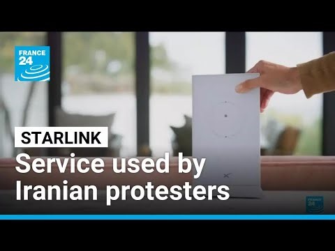What is Starlink, the satellite service Iranians use to post about the protests? • FRANCE 24
