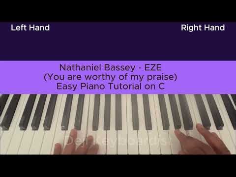 Learn “Eze” by Nathaniel Bassey on Piano | Key of C Beginner Tutorial