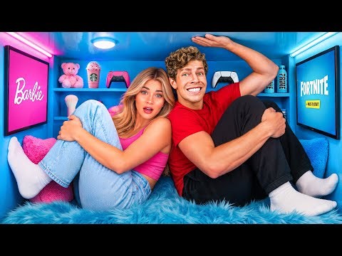 Trapped In a TINY Room With My Girlfriend!