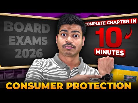 Consumer Protection | Fast Track Revision with NCERT Key words | Class 12 Business studies 2026