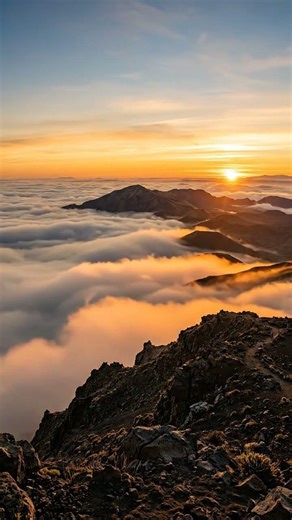 YOU WAKE UP ABOVE THE CLOUDS 🌅☁️ | Haleakalā Sunrise Maui Hawaii