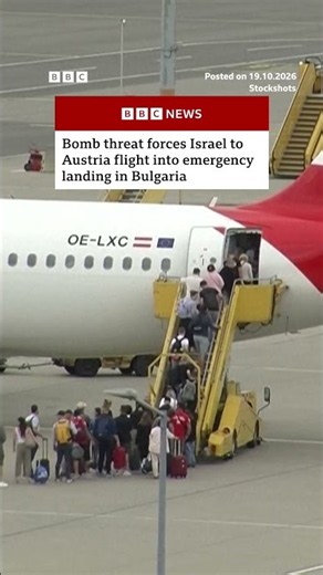 Bomb threat forces Israel to Austria flight into emergency landing. #TelAviv #Vienna #BBCNews