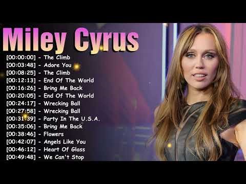 Greatest Hits Miley Cyrus – Top 10 Songs ｜ Iconic Pop Album with Big Favorites