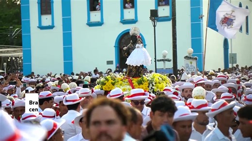 Thousands of devotees gathered in Brazil's Braganca to honor Saint Benedict during the 'Marujada de Sao Benedito', a centuries-old religious tradition. | Reuters