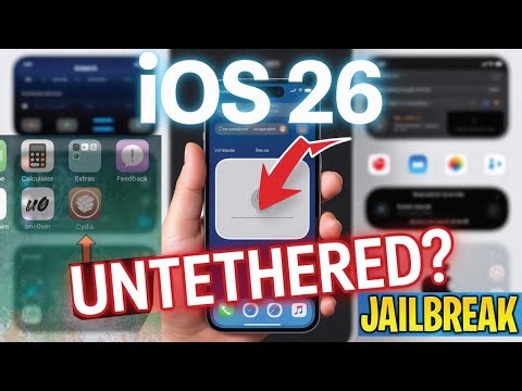 How to Jailbreak iOS 26 Untethered Cydia (10 minutes FAST)