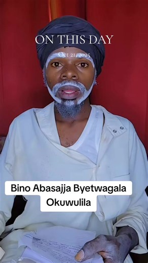 Free To Be A Ugandan — On This Day Oct 21, 2025