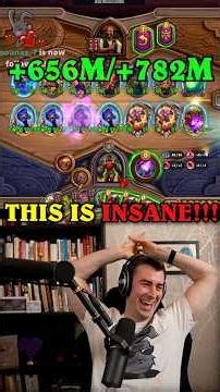 260 MILLION Stats With This INSANE Duos Strategy! | Hearthstone Battlegrounds