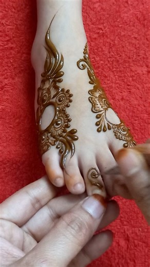 Simple mehedi design#shorts #shortsfeed #viral #trending #mehndi #hennadesign #eid #farheenscreation