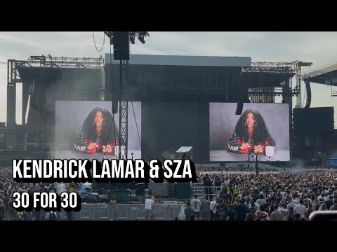 Kendrick Lamar & SZA: 30 for 30 Live on the GNX Tour at Villa Park Birmingham