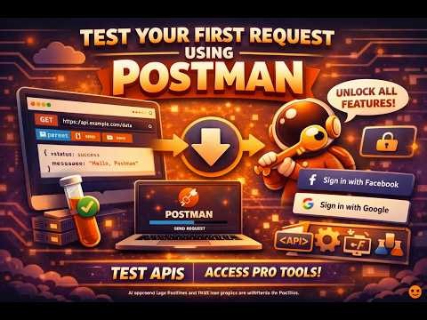 Test Your First API Request in Postman | Sign In to Unlock Full Features |Hindi|LeanWithExaminer