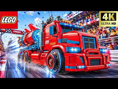 I Built a Crazy LEGO Technic Racing Car🚗 | LEGO Creative Toys