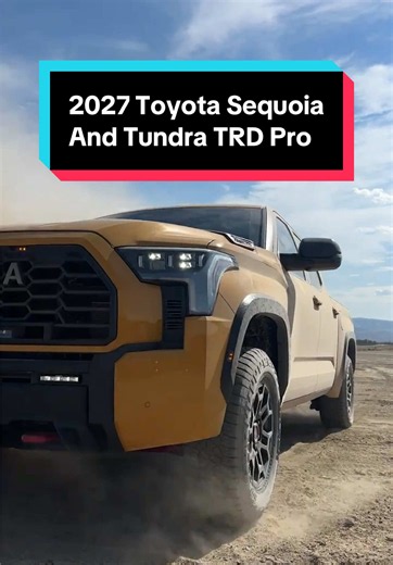 2027 Toyota Sequoia and Tundra TRD Pro Upgrades: What’s New