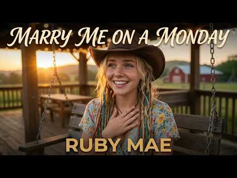 Marry Me on a Monday - Ruby Mae (Official Music Video)